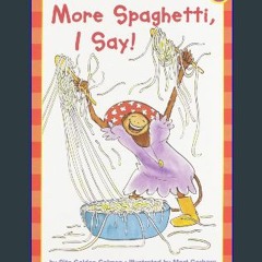 #^Download 🌟 More Spaghetti, I Say! (Scholastic Reader Level 2) Book PDF EPUB