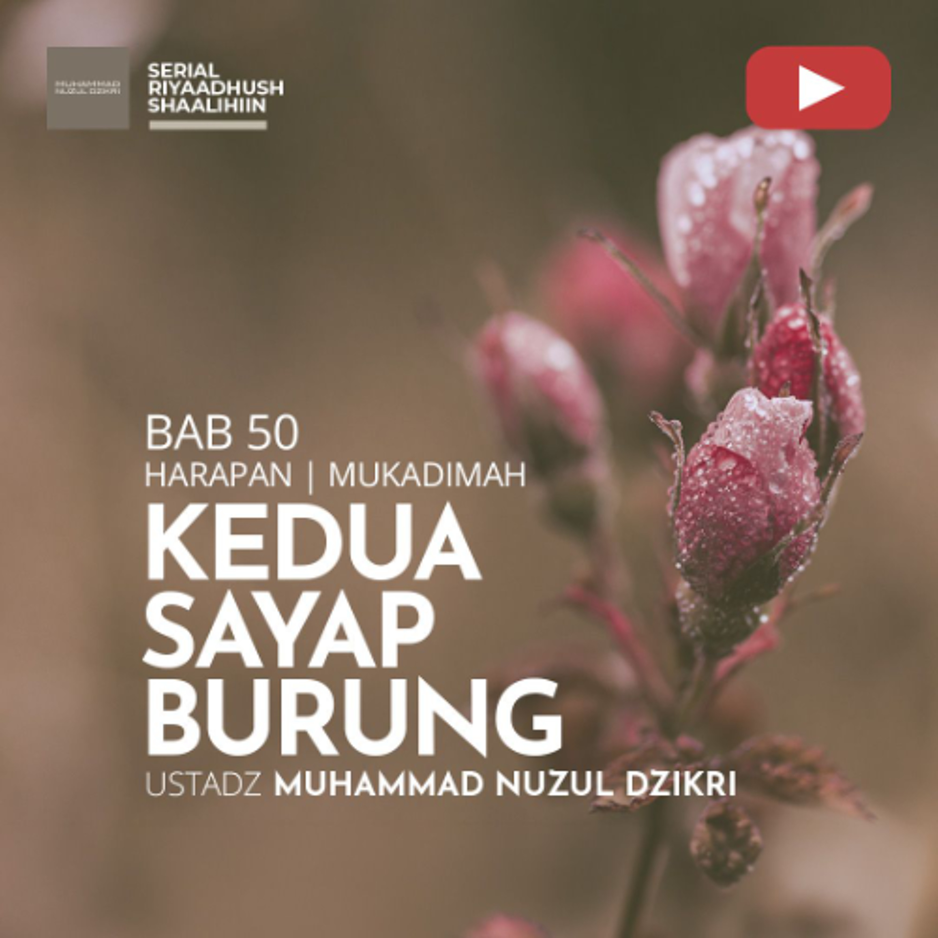 Riyaadhush Shaalihiin 2129. "KEDUA SAYAP BURUNG" - Ustadz Muhammad Nuzul Dzikri episode artwork