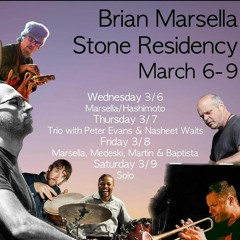 Brian Marsella, John Medeski, Billy Martin & Cyro Baptista 3/8/24 NYC @ The Stone