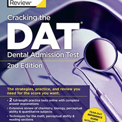 [Free] KINDLE 🖋️ Cracking the DAT (Dental Admission Test), 2nd Edition (Graduate Sch