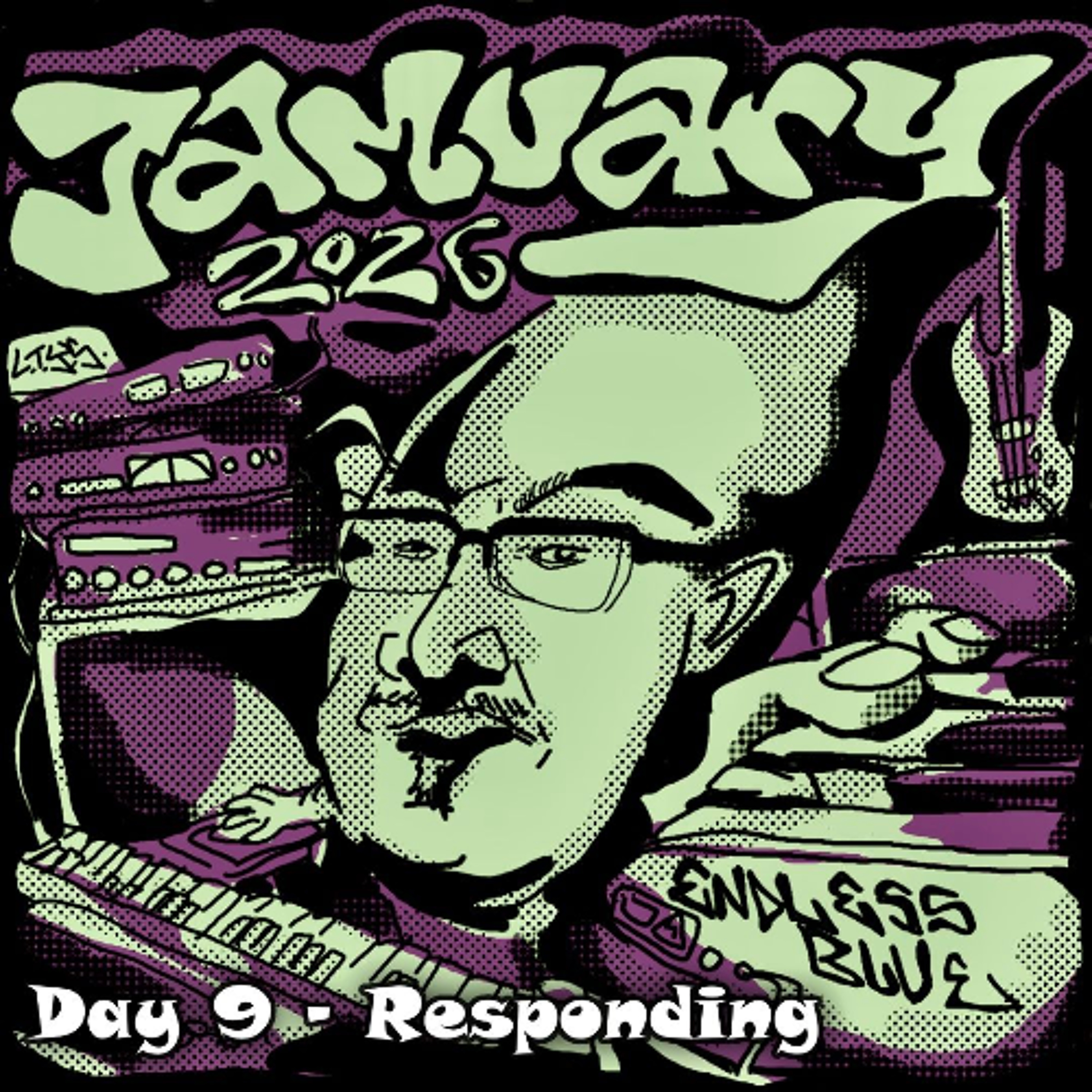 Day 9 - Responding episode artwork