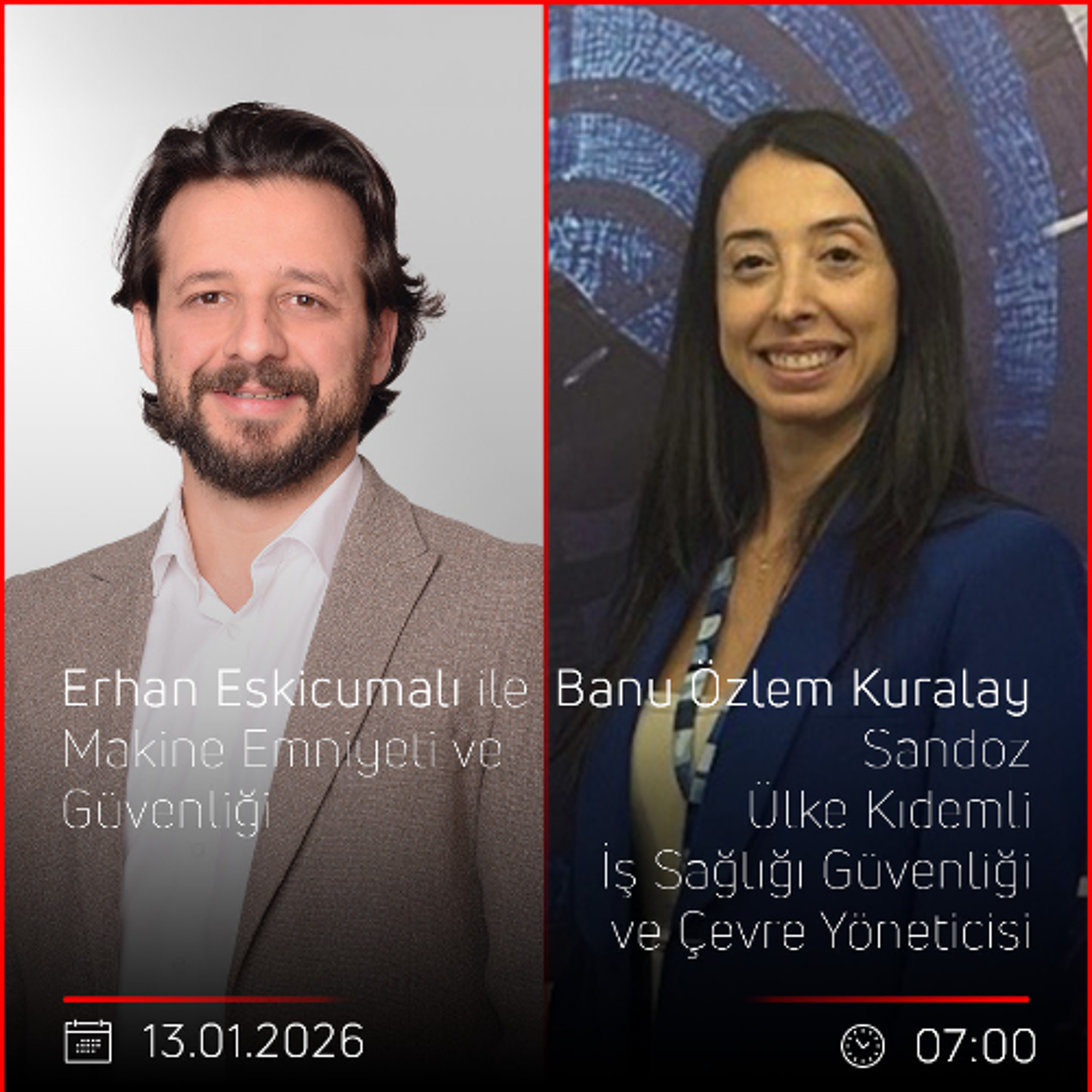 Banu Özlem Kuralay – Erhan Eskicumalı ile Makine Emniyeti ve Güvenliği episode artwork