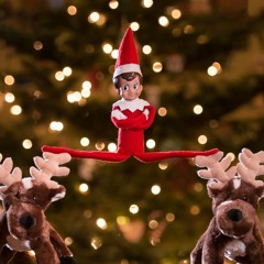 Elf on the Shelf, Elf in a Tree, Doing the Splitz, As I Make This Sick Beat