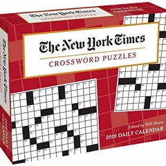 FREE EPUB √ The New York Times Crossword Puzzles 2019 Day-to-Day Calendar by  The New