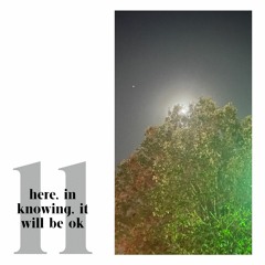 here, in knowing, it will be ok (ch. 11)