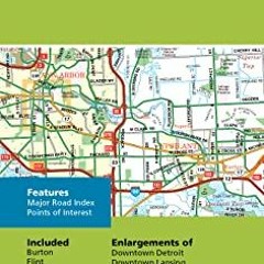 Access KINDLE 📙 Rand McNally Folded Map: Detroit and Southeastern Michigan Regional
