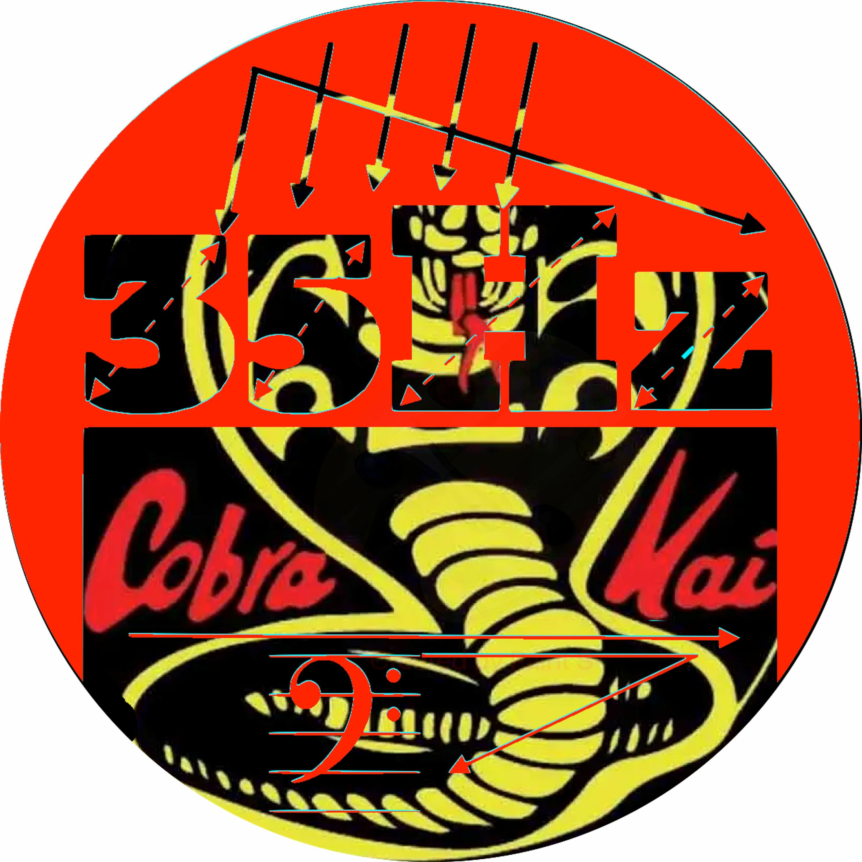 35Hz - Cobra Kai episode artwork