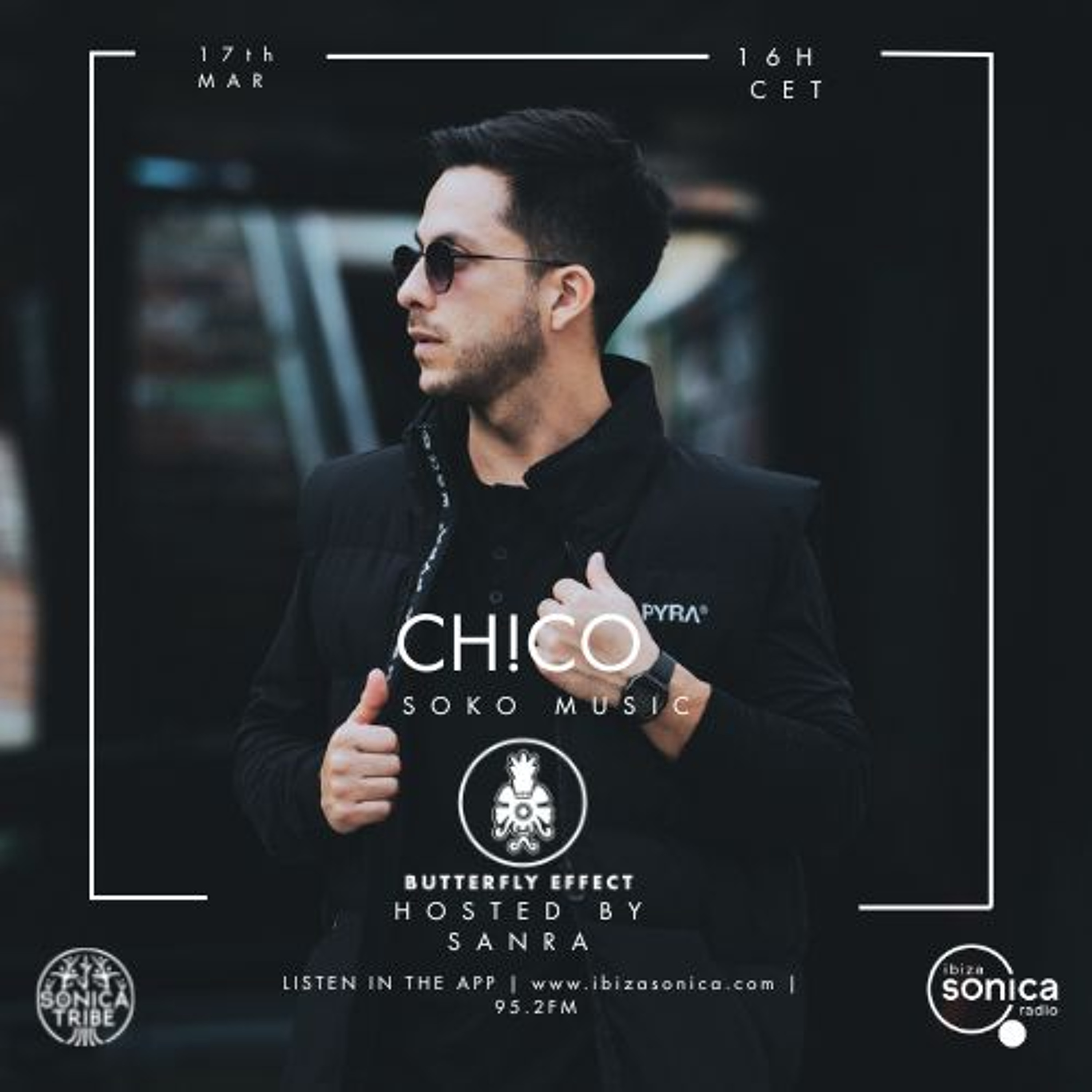 CH!CO -  IBIZA SONICA x BUTTTERFLY EFFECT episode artwork
