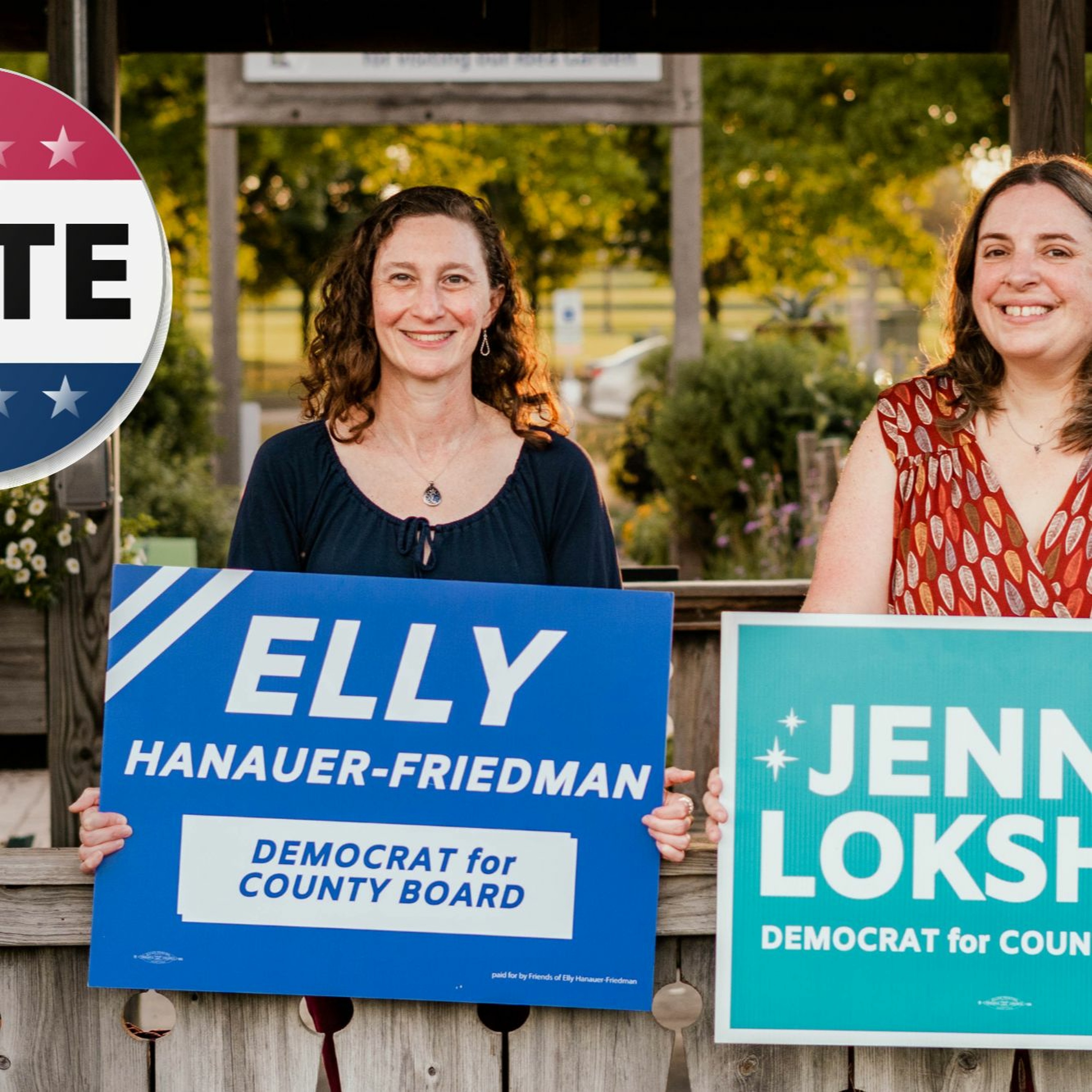 Episode 84 - Jenny Lokshin and Elly Hanauer-Friedman Champaign County Board, District 4