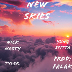 New Skies ft yung spitta & tyler (prod: Falak)