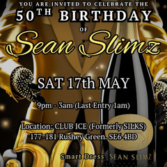 Marcus Drama & Brownie Rockers Live at Sean Slimz 50th Birthday - 17.05.2025