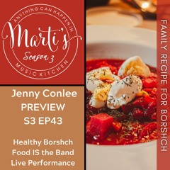 MMK EP43 PREVIEW Jenny Conlee On Borshch Gardening and the Accoridon Live Performance