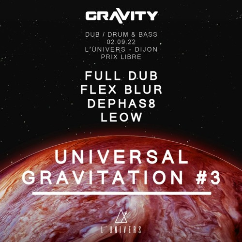 Live set, at Univers bar (Dijon, France) September 2, 2022 (Neurofunk Drum & Bass).