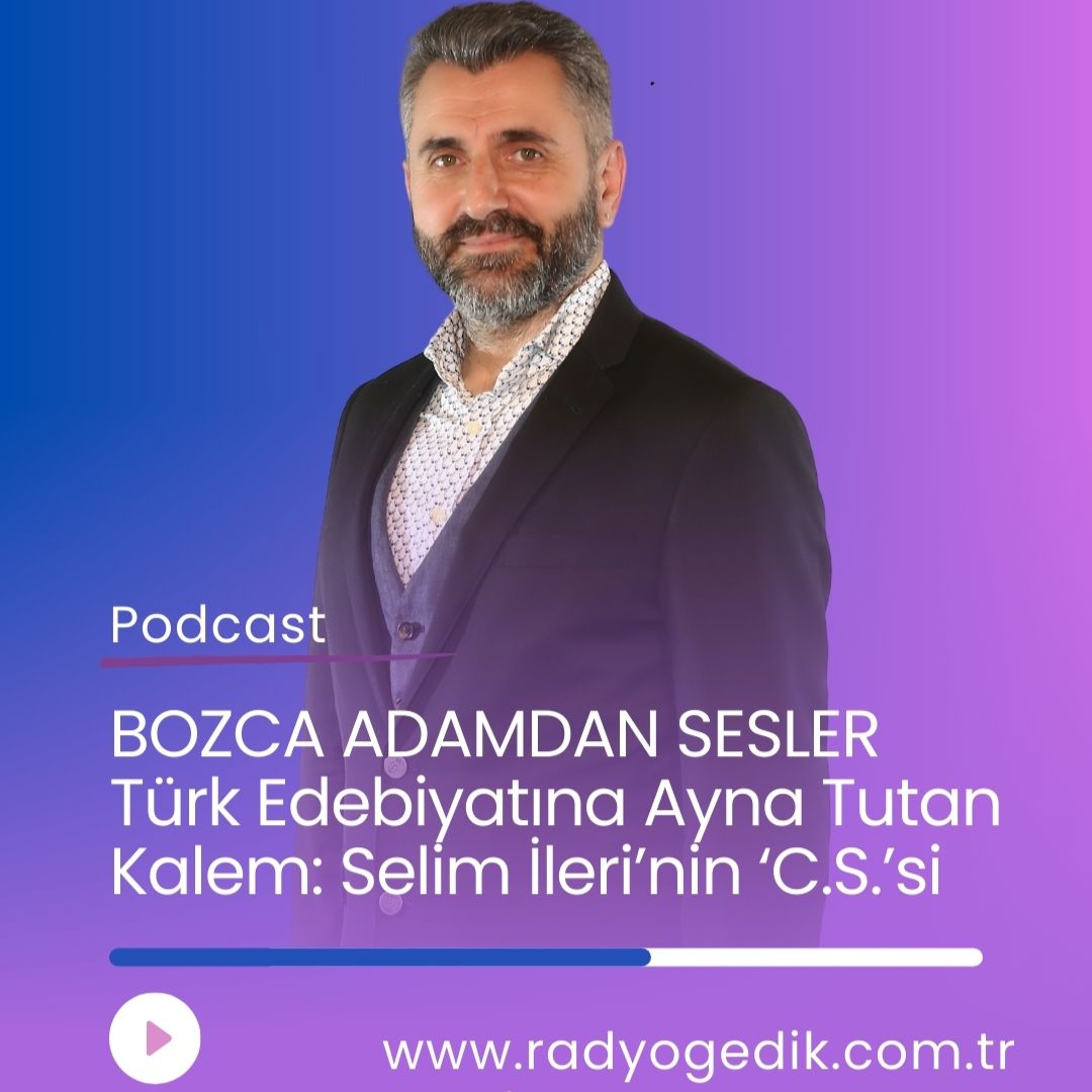 BOZCAADAMDAN SESLER - Türk Edebiyatına Ayna Tutan Kalem: Selim İleri’nin ‘C.S.’si episode artwork