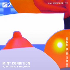Mint Condition - Mat/Matix Guest Mix (NTS) 4/13/20