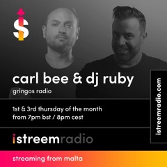 GRINGOS Radio Show EP 49 Hosted by Carl Bee - Guest Mix by Dj Ruby