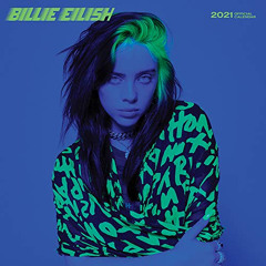 [Download] EPUB 💖 Billie Eilish OFFICIAL 2021 12 x 12 Inch Monthly Square Wall Calen