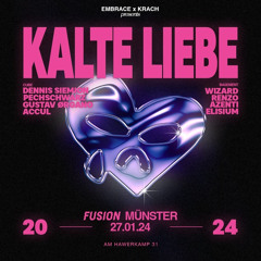 Elisium - Embrace x Krach w/Kalte Liebe @ Fusion Münster 27.01.2024