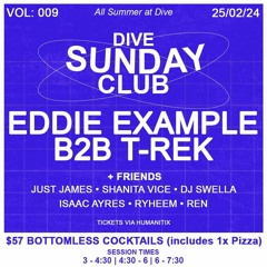 Isaac Ayres - Dive Bar Ft. T-Rek & Eddie Example - 25.2.2024