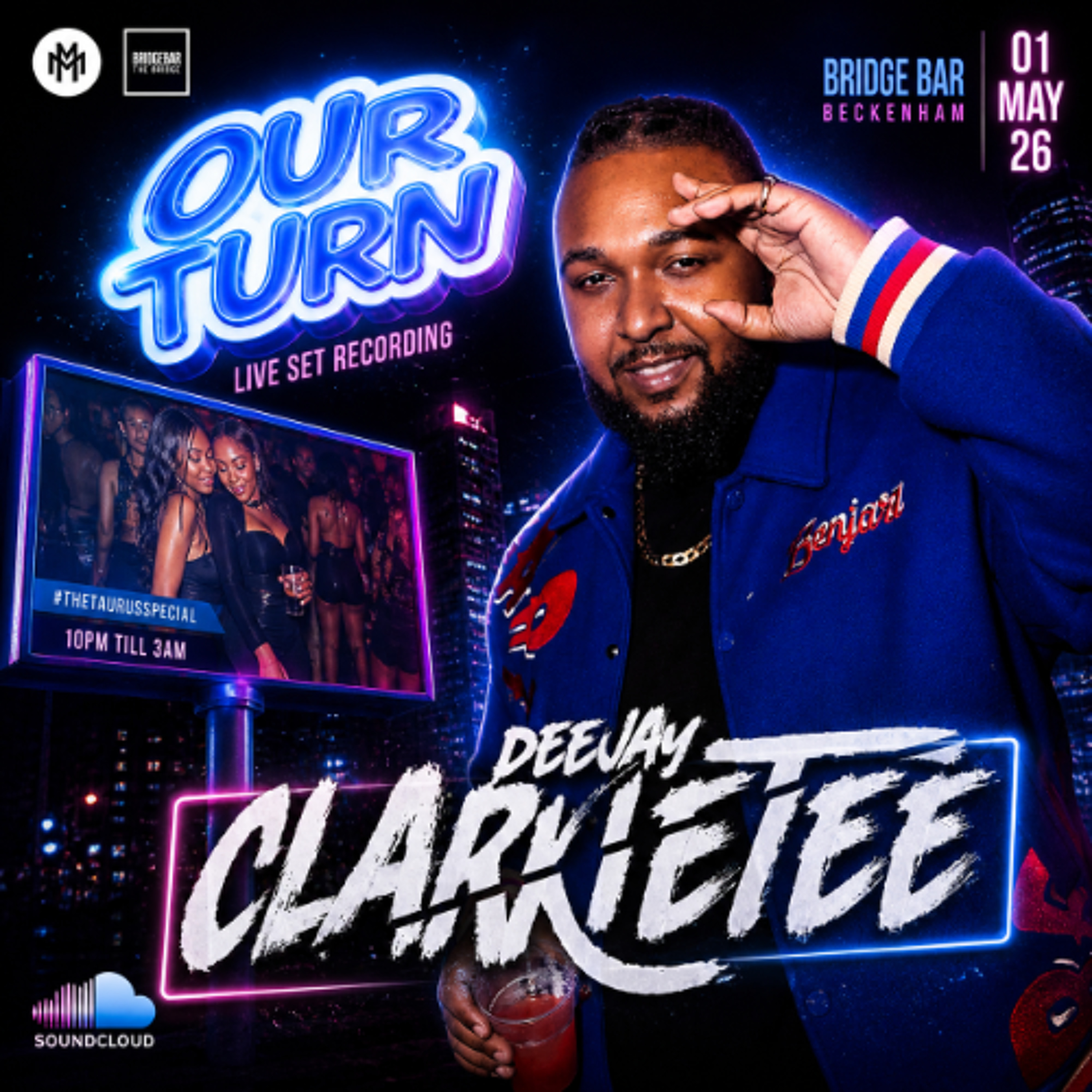 OUR TURN: Bank Holiday Party | @MTLEVENTS.CO | 01/05/26 - LIVE AUDIO | DJ CLARKIE TEE | OPENING SET episode artwork