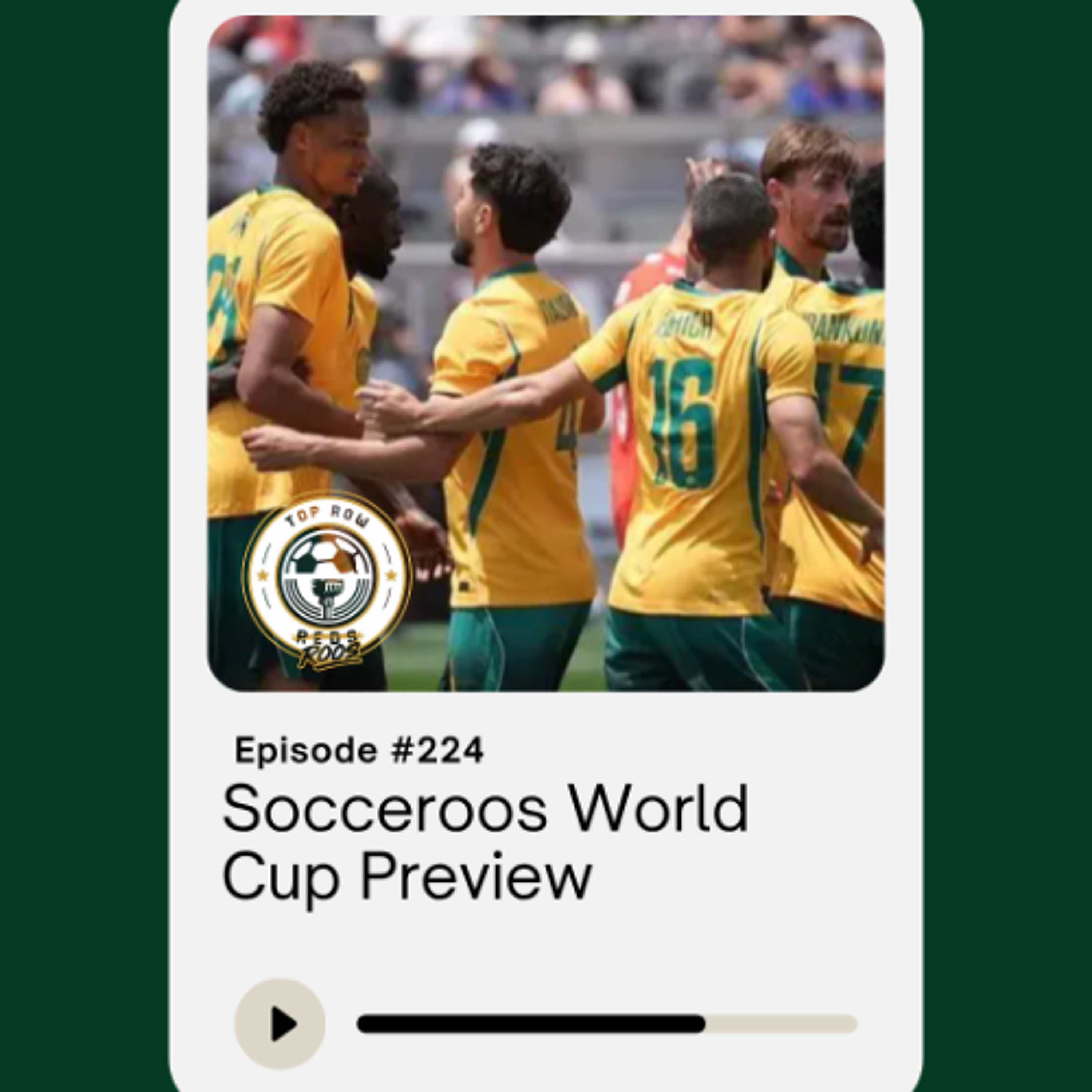 Ep. 224 - Socceroos World Cup Preview