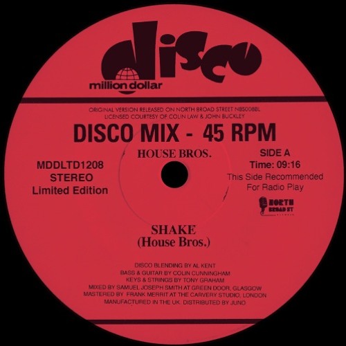 House Bros. "Shake" Al Kent Disco Version