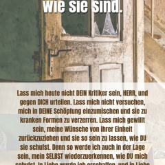 LEKTION 268 Lass alle Dinge genau so sein, wie sie sind