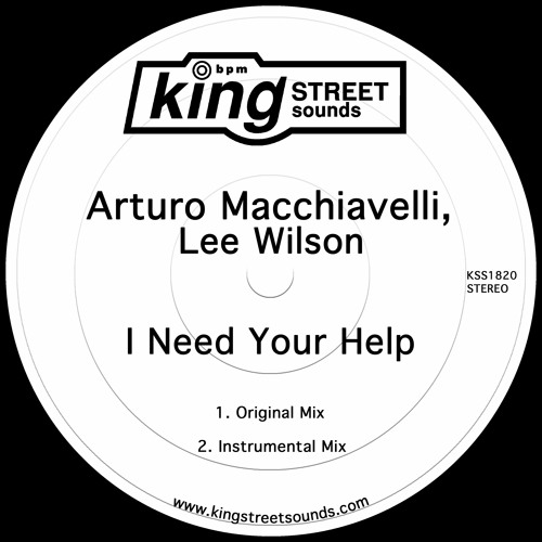 01 I Need Your Help (Original Mix)