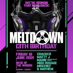Manik Ft Summer C Live @ Meltdown 13th Birthday