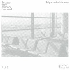 Escape from sensory overload. 4 of 5. Tatyana Andrianova