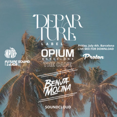 Benja Molina @ Opium Barcelona Departure Label
