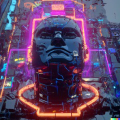 Neon Metropolis: Echoes of the Cybernetic Dawn