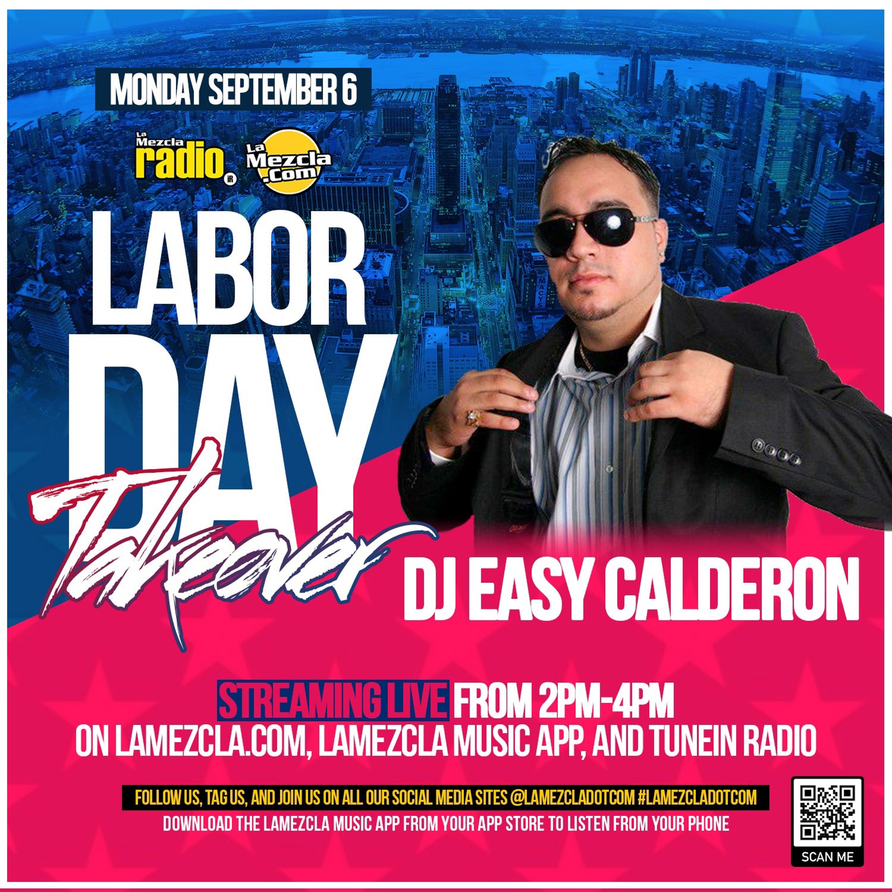 2021 LABOR DAY MIX #2 (LaMezclaRadio) - DJ Easy Calderon episode artwork