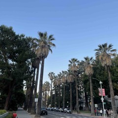 outside