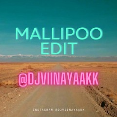 Mallipoo - @djviinayaakk Edit