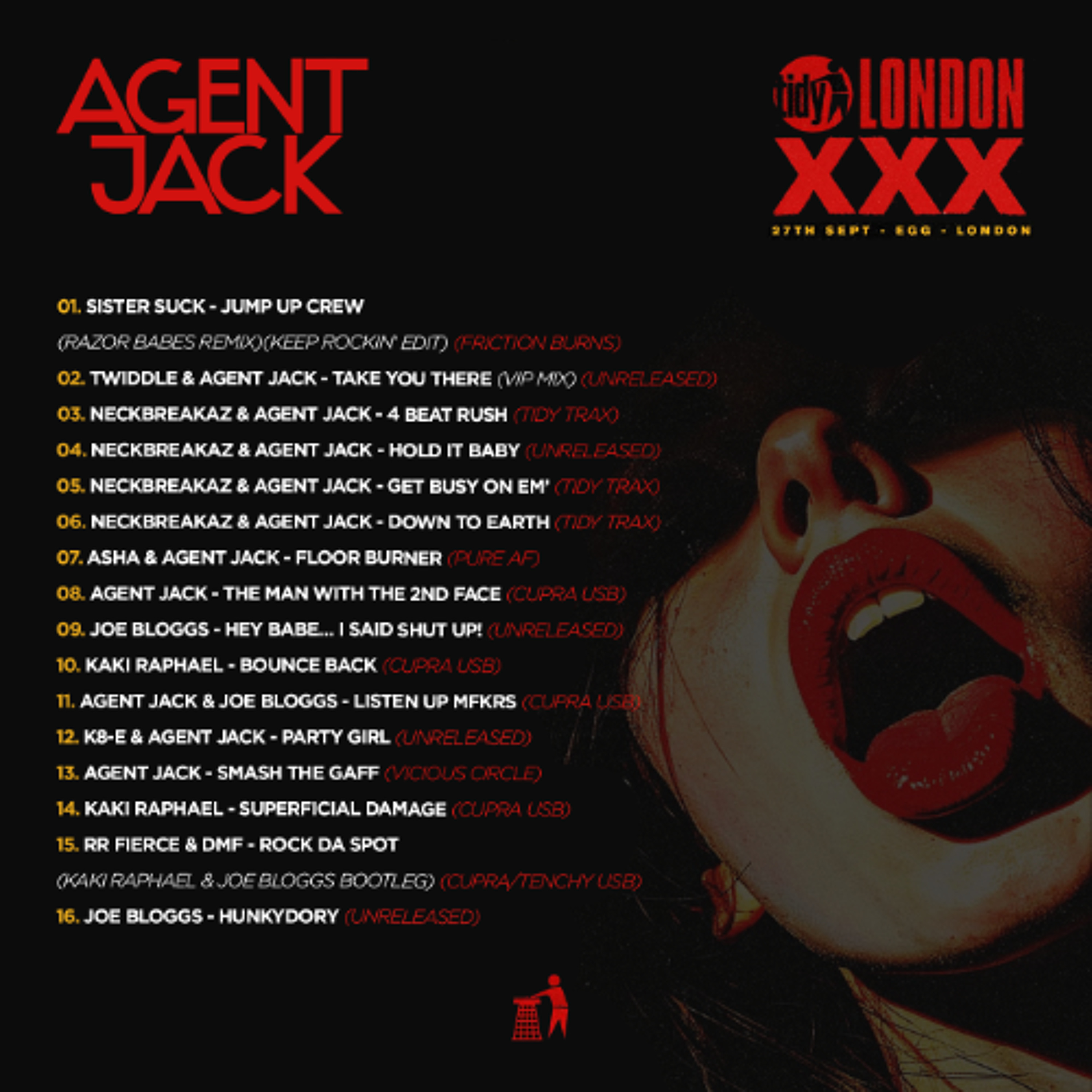 Agent Jack - Tidy XXX @ Egg, London - September 2025 episode artwork