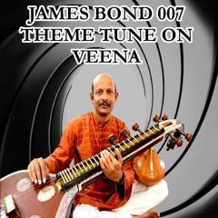 007 James Bond Theme on Veena|James Bond Theme Tune|Guinness Karthik
