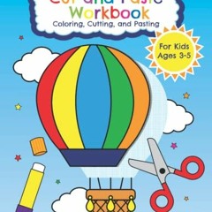 Christmas Cut & Paste Workbook for Preschool: Scissor Skills Activity Book  for Kids Ages 3-5 (Paperback)