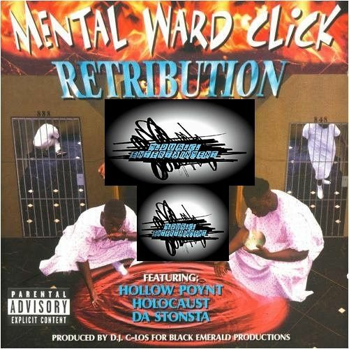 洋楽 G-rap Mental Ward Click Mental Ward Click ‎– Retribution ~ RARE OOP GANGSTA GFUNK