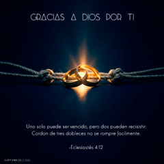 Gracias a Dios por Ti