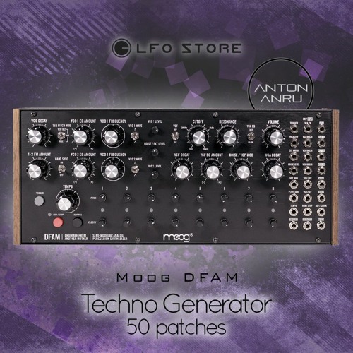 Moog DFAM Techno Generator: 50 Diverse Patches