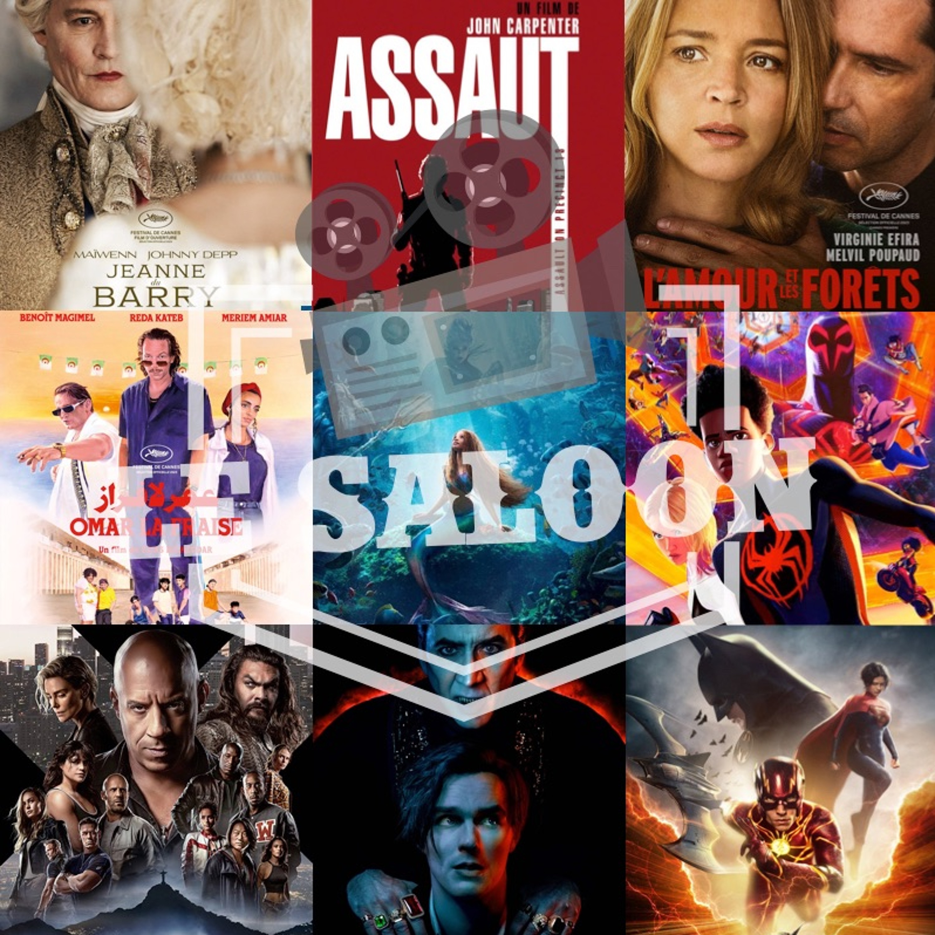 SPIDER-MAN, PETITE SIRÈNE, FLASH, JEANNE DU BARRY et ASSAUT – Le Saloon du mois de juin 2023 episode artwork
