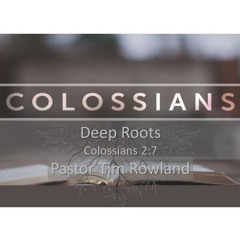 "Deep Roots" By Pastor Tim Rowland