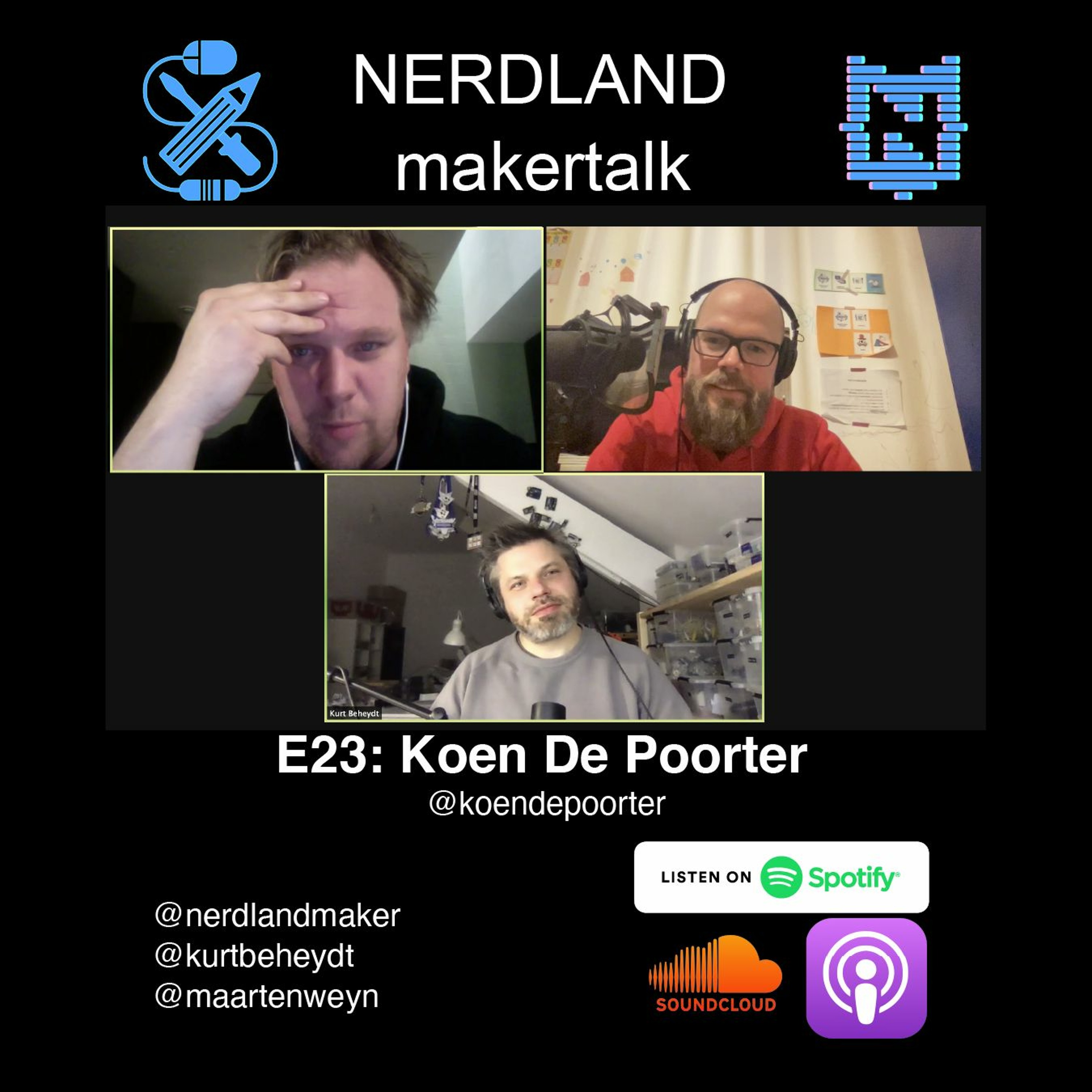 Nerdland Makertalk, podcast over makers