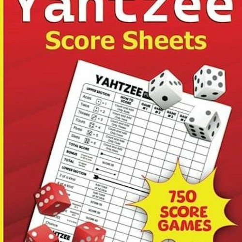 Stream get [PDF] Download yahtzee Score Sheets yahtzee score pads