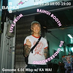 Genome 6.66 Mbp w/ Ka Wai on Baihui Radio