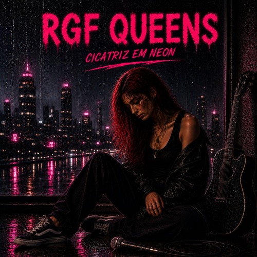Capa do álbum Cicatriz em Neon no SoundCloud