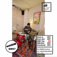 LOFAMEL Drum Loop - 02 - SM57 Snare Top-NO mute