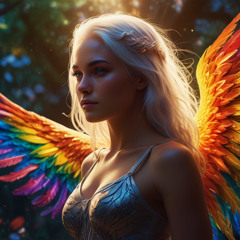 Радужная Птица — в сказочном саду,