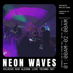 YELRIHS x ALEENA – Live from Infinite Reflections | Peak-Time Techno Set
